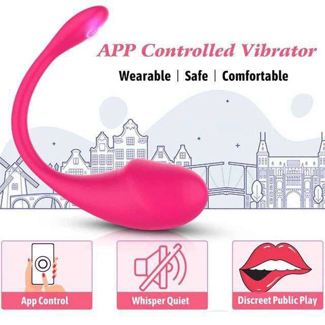 Rush Huevo Vibrador Con App Tipo Lush
