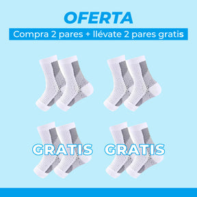 Medias De Compresión - Obtén Alivio Instantáneo De Pies Hinchados Y Adoloridos