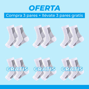 Medias De Compresión - Obtén Alivio Instantáneo De Pies Hinchados Y Adoloridos