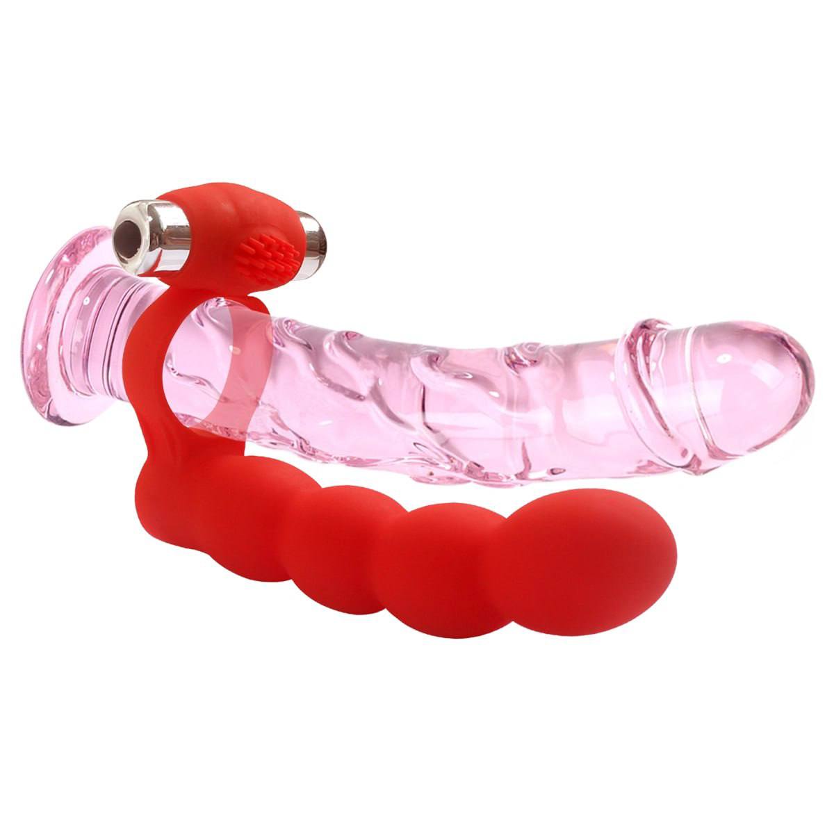Dante Anillo Vibrador Y Dildo Anal