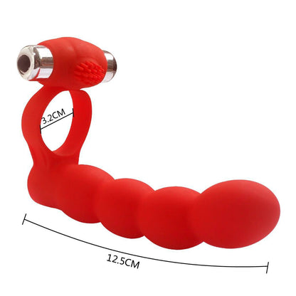 Dante Anillo Vibrador Y Dildo Anal