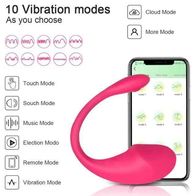 Rush Huevo Vibrador Con App Tipo Lush